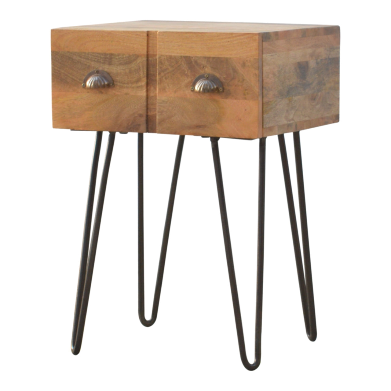Artisan - Nightstand with Iron Base - Image 3