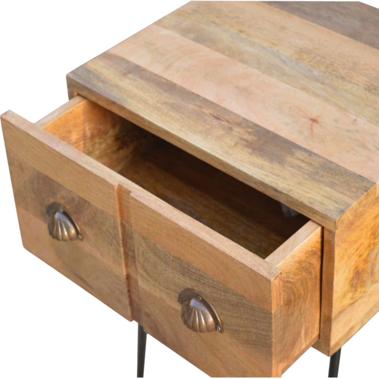 Artisan - Nightstand with Iron Base - Image 5