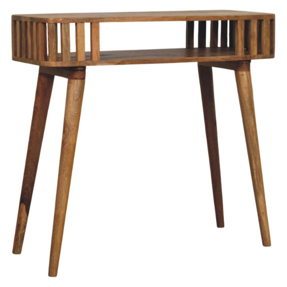 Artisan - Slatted Oak-Ish Console - Image 3