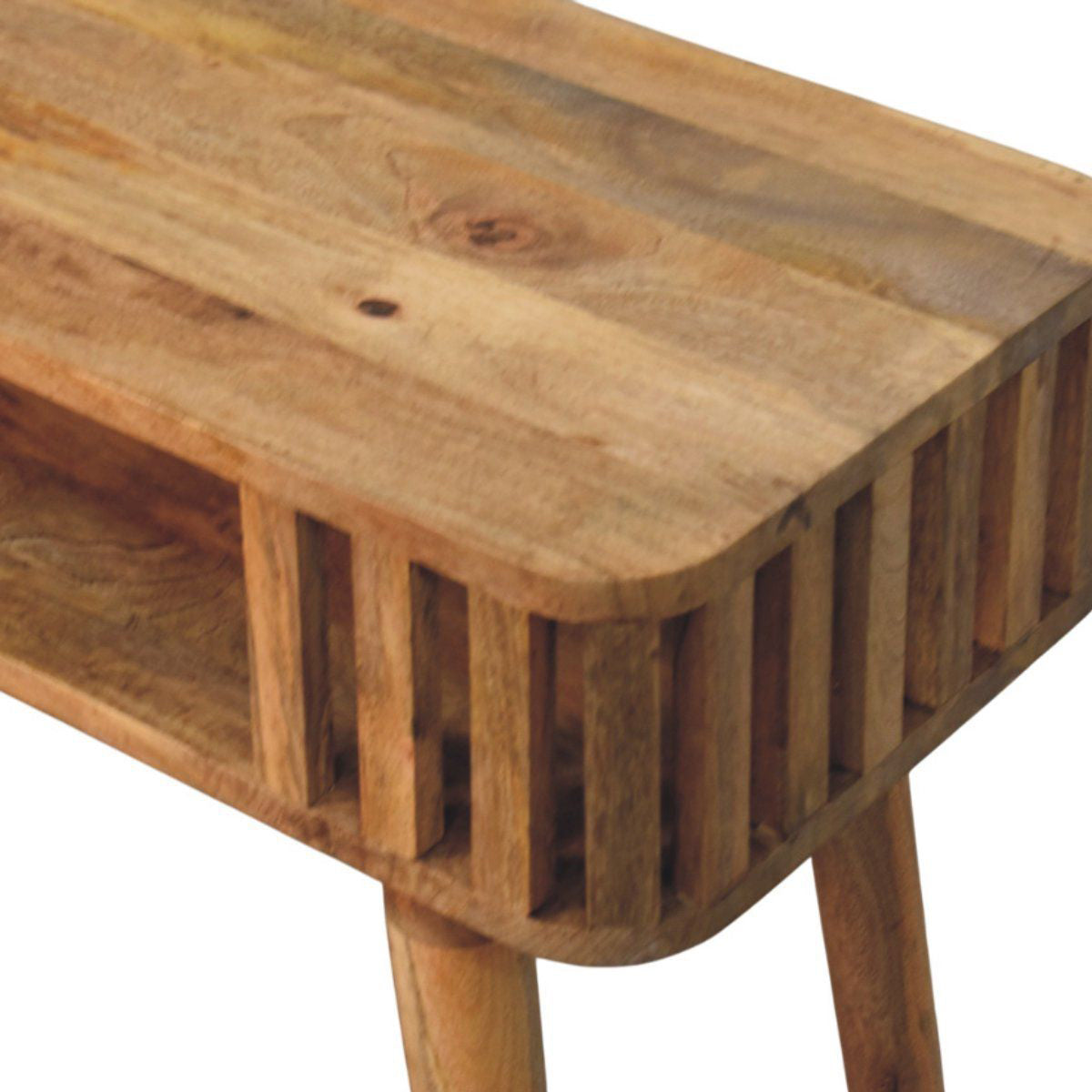 Artisan - Slatted Oak-Ish Console - Image 6