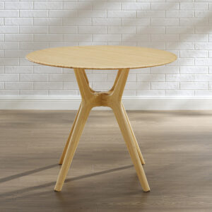 Greenington Sitka 36" Round Dining Table - Wheat, Bamboo