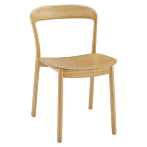 Alternative view of Greenington - Hanna Dining Chair Bamboo Seat Set of 2 in Wheat, Solid Moso Bamboo