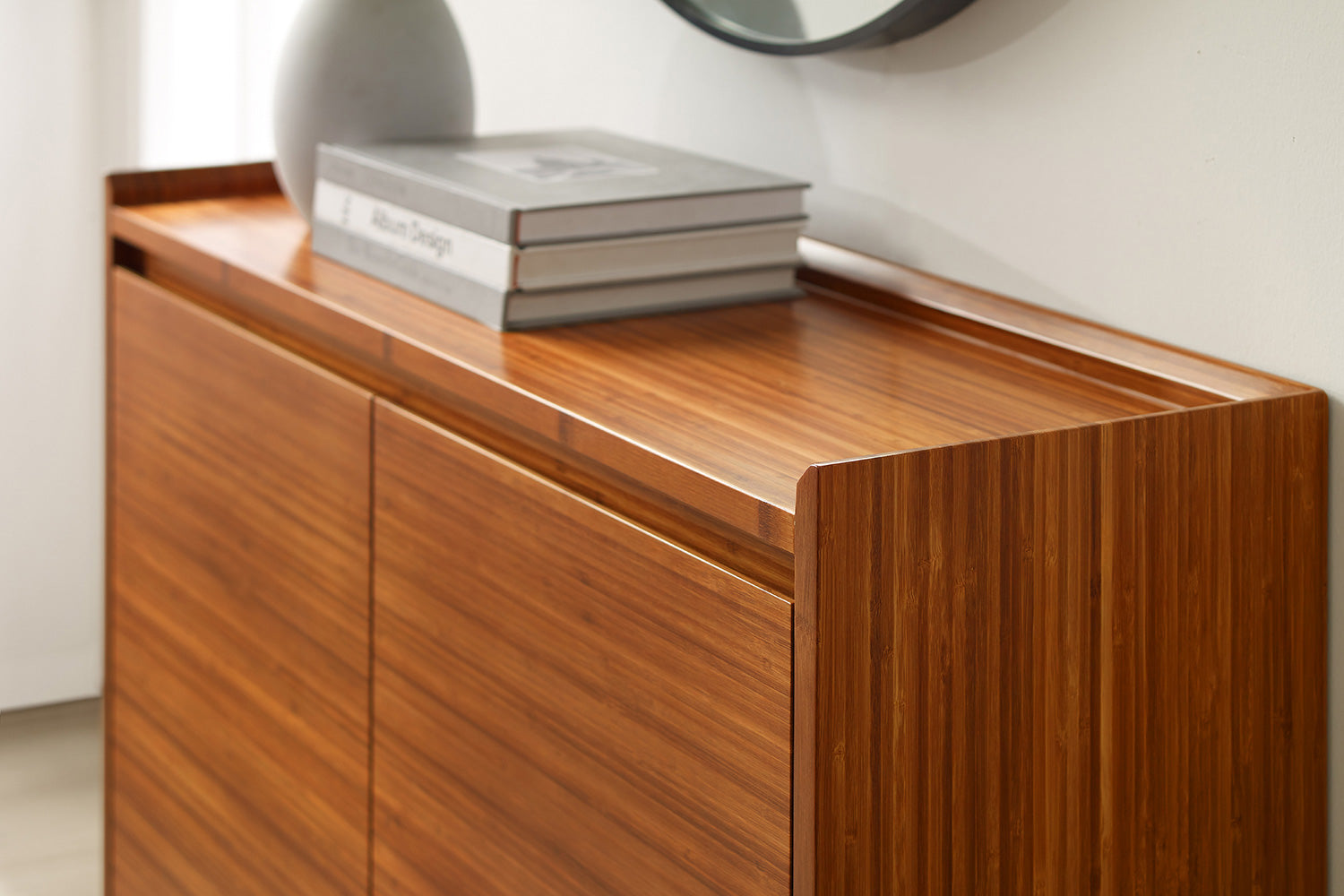 Greenington - Mira Console in Amber, Solid Moso Bamboo - Image 5