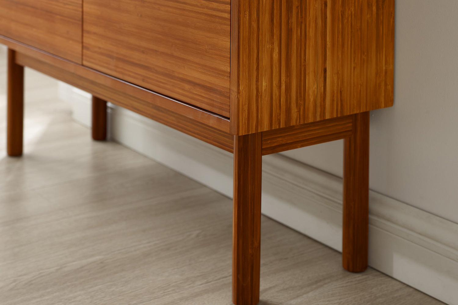 Greenington - Mira Console in Amber, Solid Moso Bamboo - Image 6