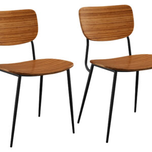 Alternative view of Greenington - Soho Chair Set of 2 in Amber, Moso Bamboo