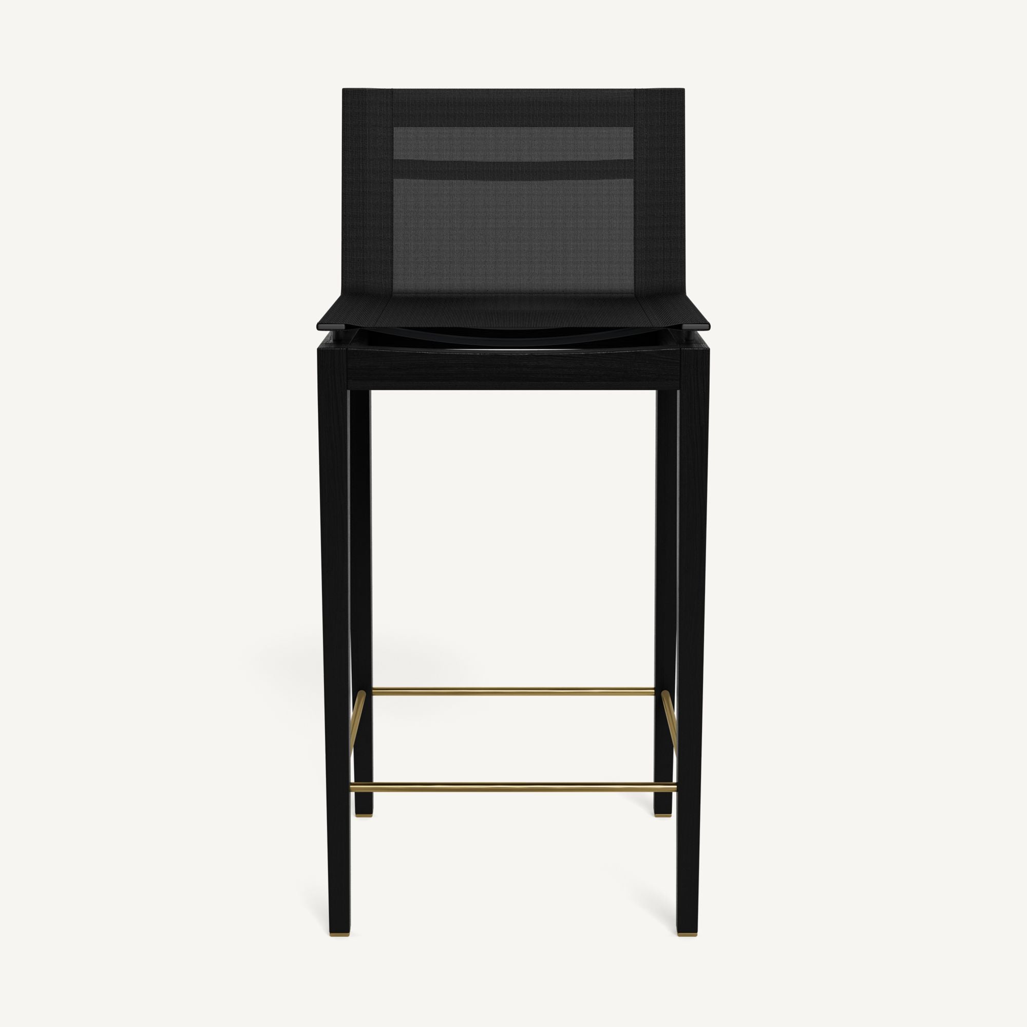 Harbour - Byron Teak Bar Stool - Image 2