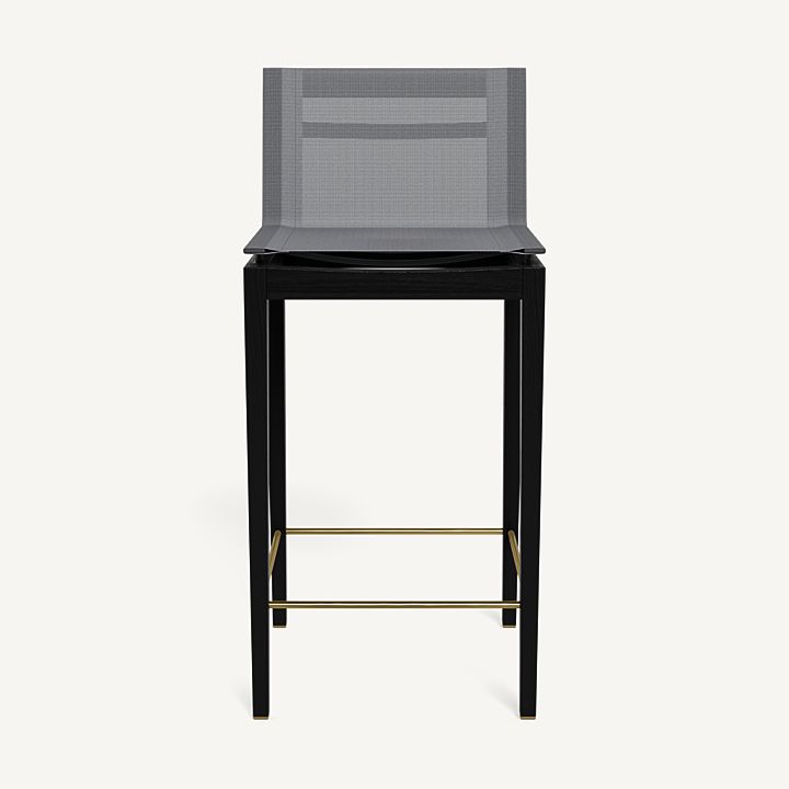 Harbour - Byron Teak Bar Stool - Image 6