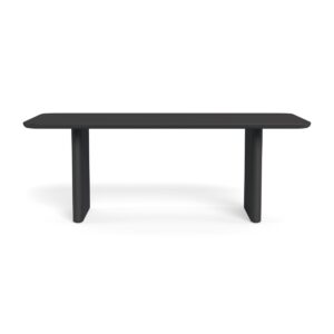 Harbour - Victoria Aluminum Slatted Dining Table 81"