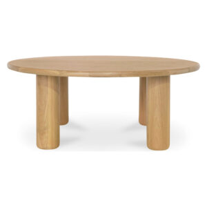 Moe's - Milo Contemporary Round Coffee Table in Oak