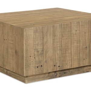 Alternative view of Moe's - Jasper Rustic Square Coffee Table in Brown