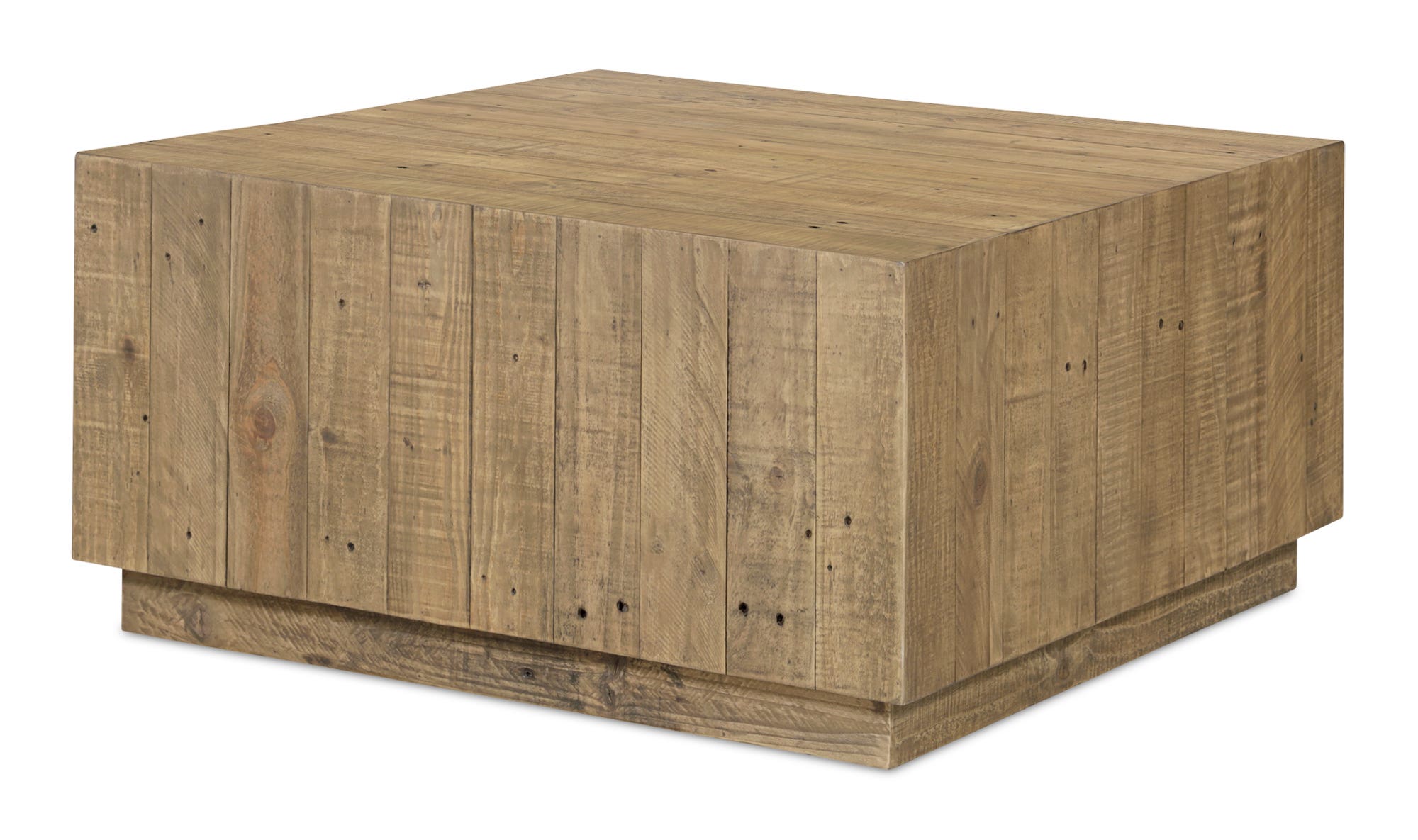 Moe's - Jasper Rustic Square Coffee Table in Brown - Image 3