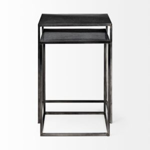 Alternative view of Mercana - Kasey Accent Table in Black, Metal