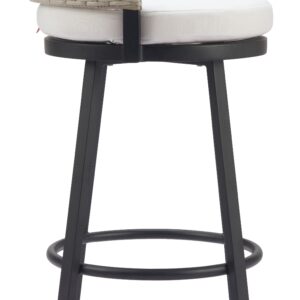 Alternative view of ZUO - Midnight Wave Barstool in White